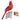 I Am Cardinal Shaped 1000 Piece Jigsaw Puzzle