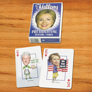 Hillary Clinton Political Playing Cards