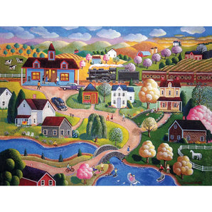 Country Station Jigsaw Puzzle