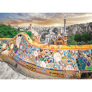 Barcelona Park Guell 1000 Piece Jigsaw Puzzle