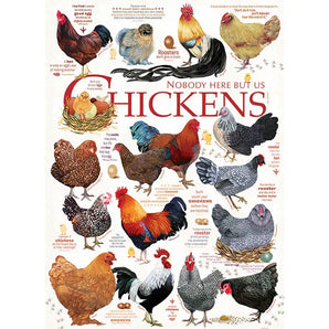 Chicken Quotes 1000 Piece Jigsaw Puzzle