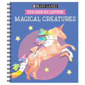 Sticker By Letter Book Magical Creations