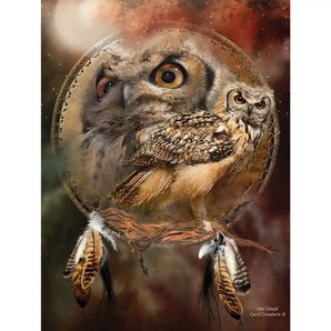 Owl Shield Jigsaw Puzzle