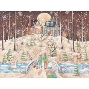 Over The River Through The Woods Jigsaw Puzzle