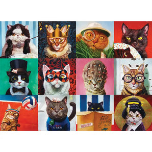 Funny Cats 1000 Piece Jigsaw Puzzle