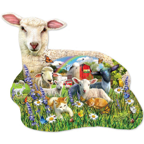 Lamb Chop 1000 Piece Shaped Jigsaw Puzzle