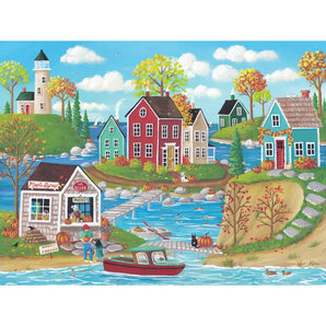 Autumn In Chestnut Cove Jigsaw Puzzle