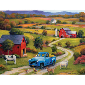 Down On The Farm Jigsaw Puzzle