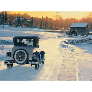 A Christmas Leave Jigsaw Puzzle