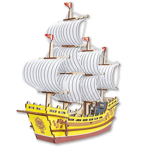 Silk Merchant Ship 3D Wooden Puzzle