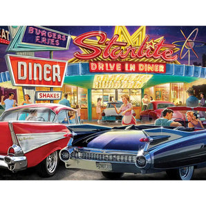 50s Starlite Diner Jigsaw Puzzle