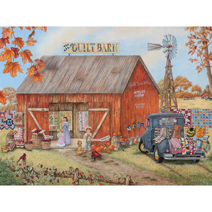 Quilt Barn Jigsaw Puzzle