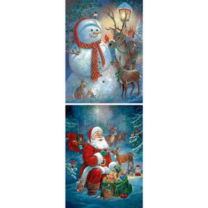 Set of 2 Ruane Manning 1000 Piece  Puzzles
