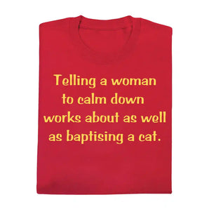 Baptising A Cat Tee