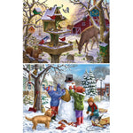 Set of 2 Winter Cheer Jigsaw Puzzles