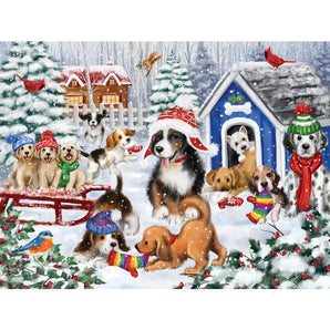 Dog House Fun Jigsaw Puzzle