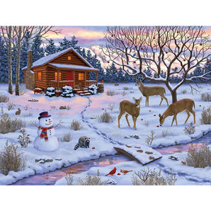 Winter Sanctuary Jigsaw Puzzle