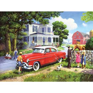 A Stop To Say Hello Jigsaw Puzzle