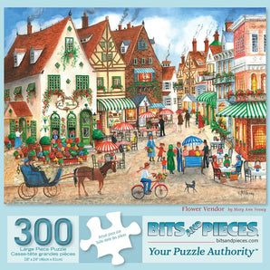 Flower Vendor Jigsaw Puzzle