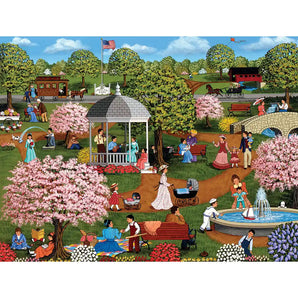 Mothers Day At The Park Jigsaw Puzzle