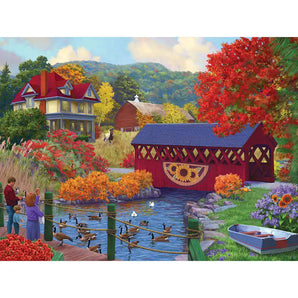 The Covered Bridge Jigsaw Puzzle