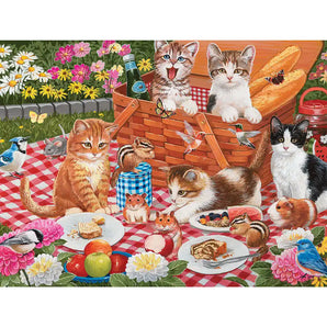 Picnic Clean Up Crew Jigsaw Puzzle