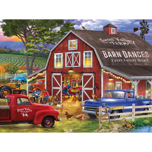 The Barn Dance 1000 Piece Jigsaw Puzzle