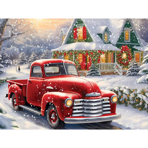 Winter Drive Jigsaw Puzzle