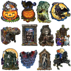 Halloween Fright Mini Shaped Puzzle