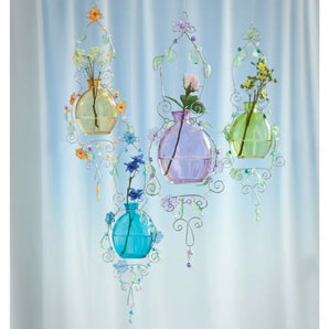 Pastel Glass Rooter Hanging Vases