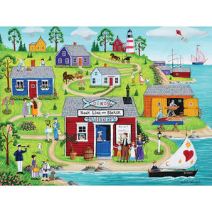 Dinos Bait Tackle Shop Jigsaw Puzzle