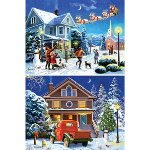 Set of 2 Kevin Walsh Jigsaw Puzzles