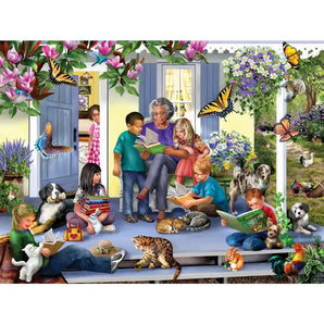 Reading With Maggie Jigsaw Puzzle