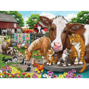 Barnyard Meet Greet Jigsaw Puzzle