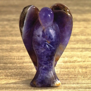 Divine Angel Amethyst Figurine