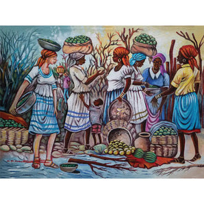 Street Vendors Jigsaw Puzzle