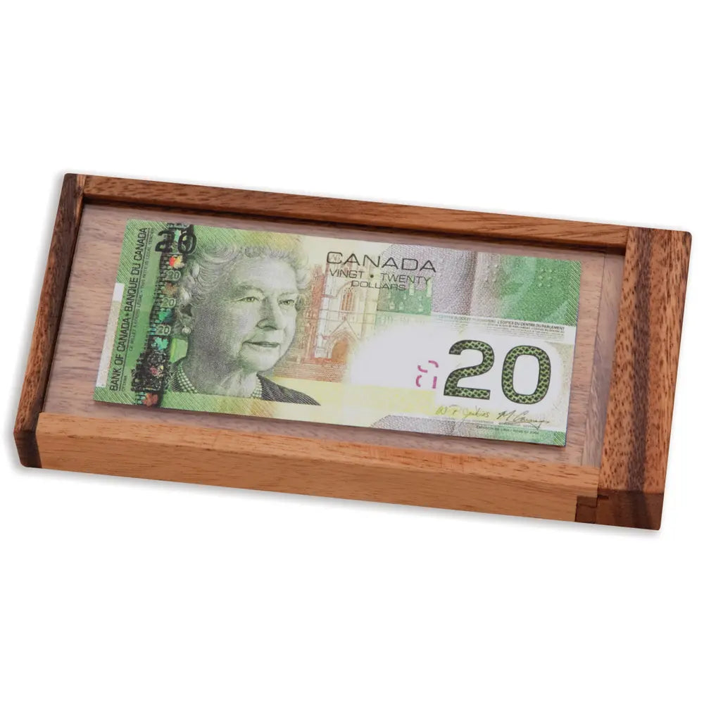 Canadian Money Racks Currency Vault Money Holder | Bits and Pieces Canada
