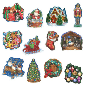 Christmas Celebration Shaped Jigsaw Puzzle