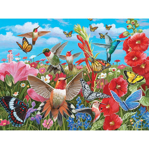 Hummingbird Garden Jigsaw Puzzle