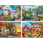 Scenic Beauty 4in1 MultiPack Jigsaw Puzzles