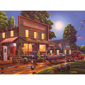 Crooked Creek Mercantile Jigsaw Puzzle