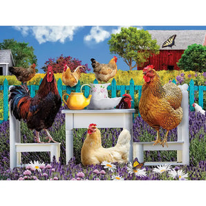 A Brood for Luncheon Jigsaw Puzzle