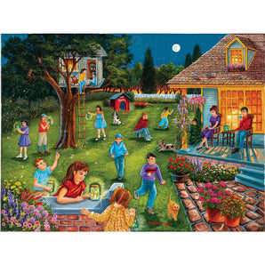 Catching Fireflies 1000 Piece Jigsaw Puzzle