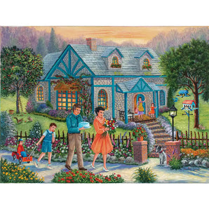 Neighbors Over for Dinner 1000 Piece Jigsaw Puzzle