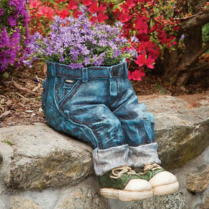 Denim Planter