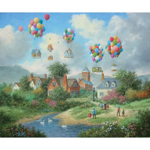 Colorful Flight 500 Piece Jigsaw Puzzle