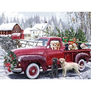 Christmas Delivery 300 Large Piece Jigsaw Puzzle