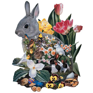 Spring has Sprung 300 Large Piece Shaped Jigsaw Puzzle