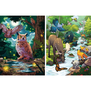 Set of 2 Michael Talbot Jigsaw Puzzles