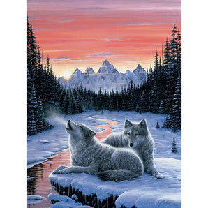 Winters Dawn Jigsaw Puzzle